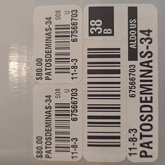 Aldo Stiletto Pumps Snake Skin Pointed Toe High Heel Animal Print Cocktail Party - Picture 4 of 17